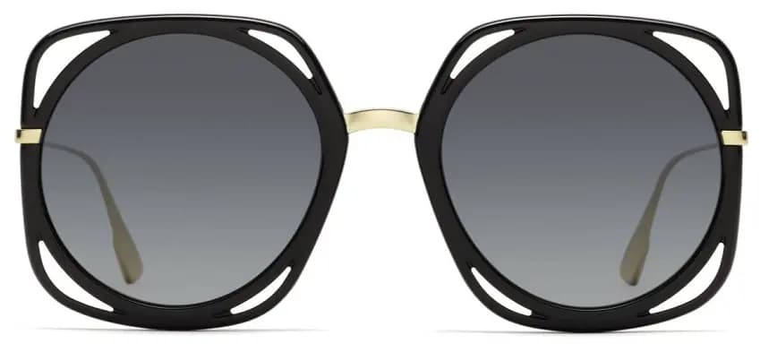 Kính Dior Black Gold Square Ladies DIRECTION2M2-56 Kính Dior Black Gold Square Ladies DIRECTION2M2-56