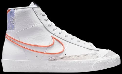 Giày Nike Blazer Mid '77 SE GS 'White Magic Ember' DJ0265-100 Giày Nike Blazer Mid '77 SE GS 'White Magic Ember' DJ0265-100