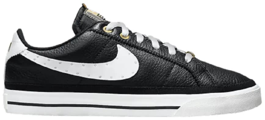 Giày Nike Court Legacy 'Black Metallic Gold' DJ1454-001 Giày Nike Court Legacy 'Black Metallic Gold' DJ1454-001