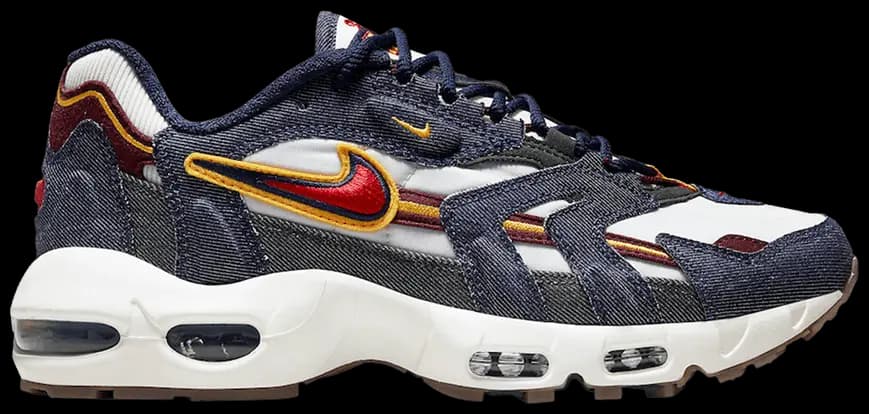 Giày Nike Air Max 96 II QS 'Blackened Blue' DJ6742-400 Giày Nike Air Max 96 II QS 'Blackened Blue' DJ6742-400