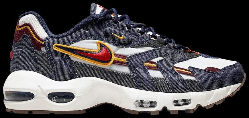 Giày Nike Air Max 96 II QS 'Blackened Blue' DJ6742-400 — kich-thuoc: 42 Giày Nike Air Max 96 II QS 'Blackened Blue' DJ6742-400 — kich-thuoc: 42