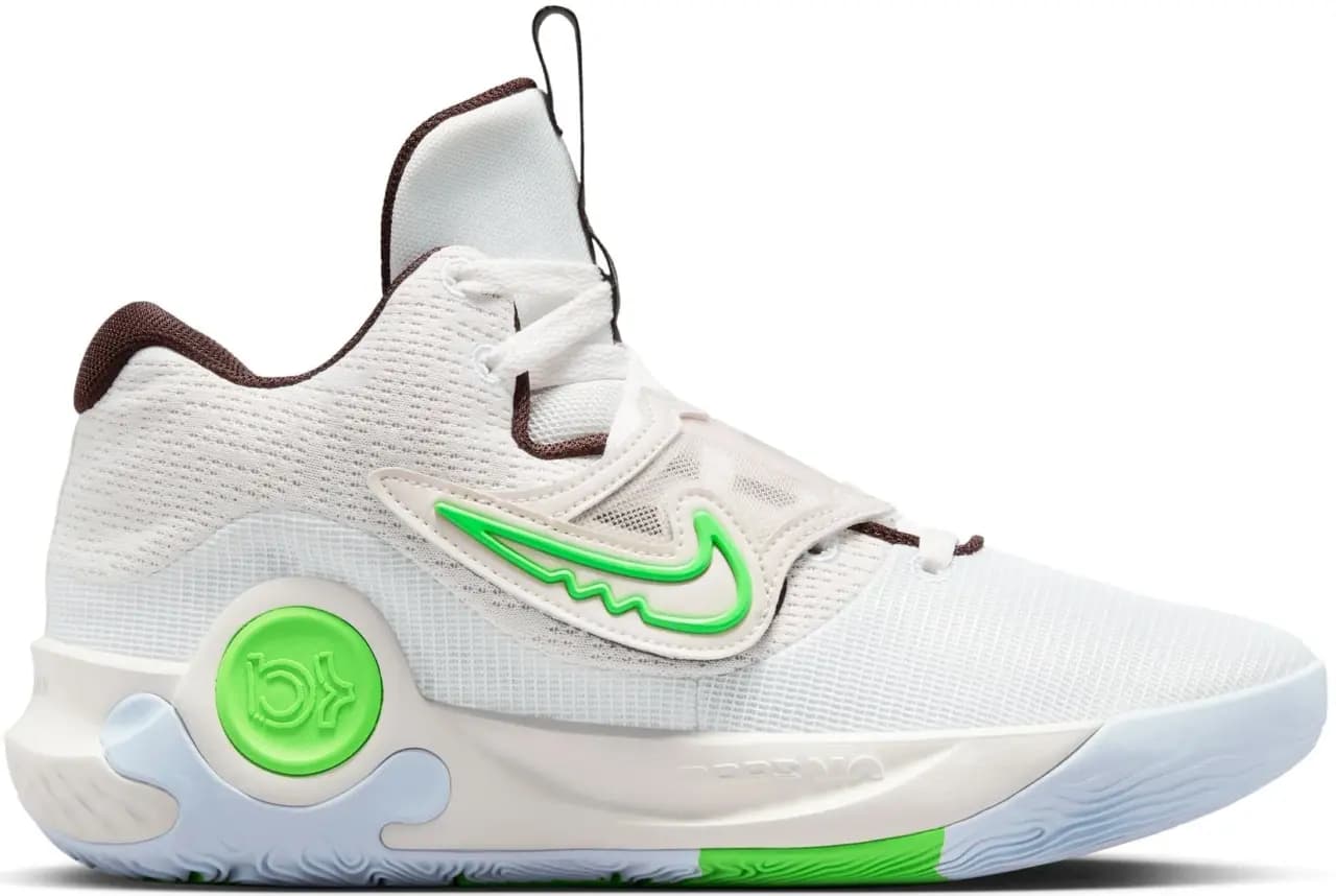 Giày Nike KD Trey 5 X 'Wolf Grey Volt Crimson' DJ7554-014 Giày Nike KD Trey 5 X 'Wolf Grey Volt Crimson' DJ7554-014