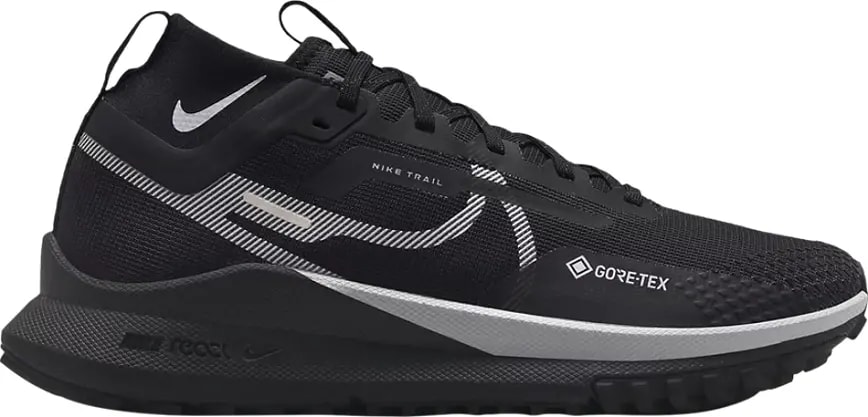 Giày Nike React Pegasus Trail 4 GORE-TEX 'Black Silver' DJ7929-001 — kich-thuoc: 37.5 Giày Nike React Pegasus Trail 4 GORE-TEX 'Black Silver' DJ7929-001 — kich-thuoc: 37.5