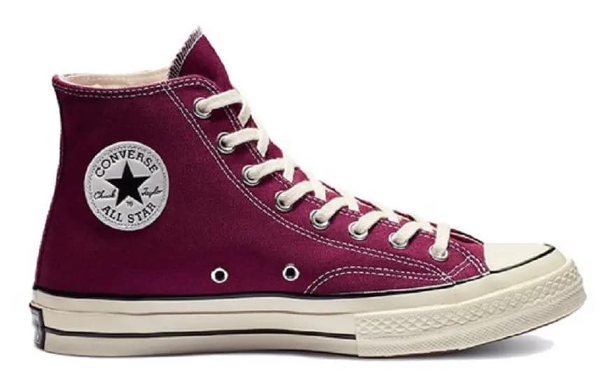 Giày Converse Chuck 70 High Ox 'Burgundy' 162051C Giày Converse Chuck 70 High Ox 'Burgundy' 162051C