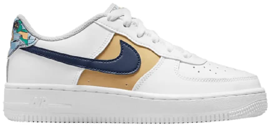 Giày Nike Air Force 1 Low LV8 GS 'White Floral' DM3089-100 Giày Nike Air Force 1 Low LV8 GS 'White Floral' DM3089-100