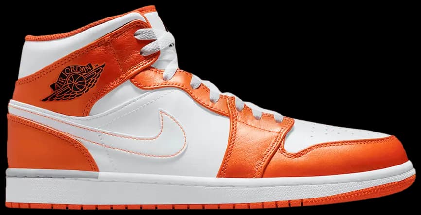 Giày Nike Air Jordan 1 Mid SE 'Electro Orange' DM3531-800 Giày Nike Air Jordan 1 Mid SE 'Electro Orange' DM3531-800
