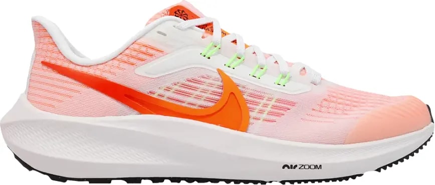 Giày Nike Air Zoom Pegasus 39 GS 'White Total Orange' DM4015-102 — kich-thuoc: 37.5 Giày Nike Air Zoom Pegasus 39 GS 'White Total Orange' DM4015-102 — kich-thuoc: 37.5