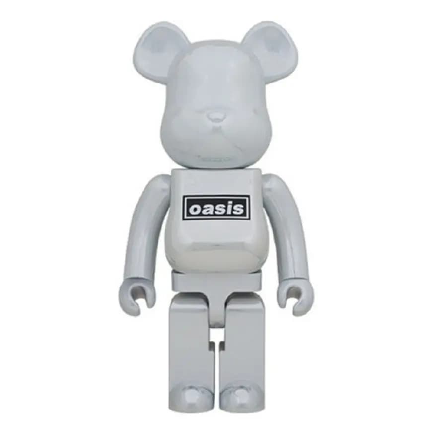 Mô Hình Bearbrick Oasis Set White Crome 1000% Mô Hình Bearbrick Oasis Set White Crome 1000%