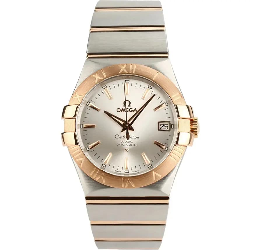 Đồng Hồ Omega Constellation 'Silver Gold' 123-20-35-20-02-001 Đồng Hồ Omega Constellation 'Silver Gold' 123-20-35-20-02-001