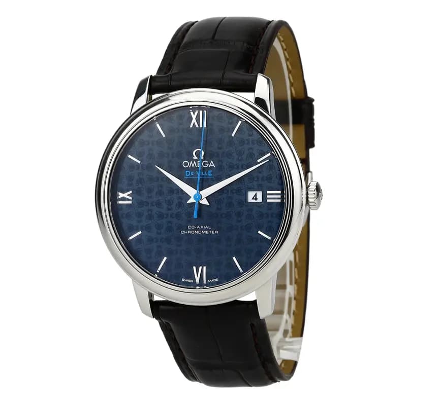 Đồng Hồ Omega De Ville Men's Watch 'Blue' 424-13-40-20-03-003 Đồng Hồ Omega De Ville Men's Watch 'Blue' 424-13-40-20-03-003