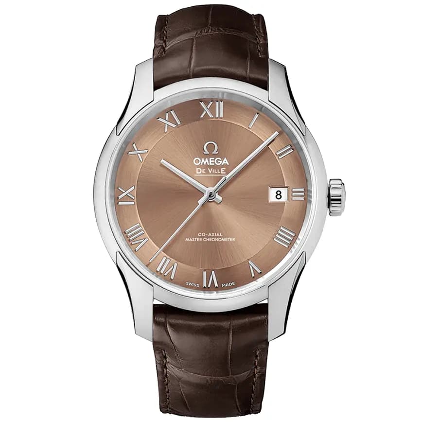 Đồng Hồ Omega De Ville Hour Vision 'Brown' 433-13-41-21-10-001 Đồng Hồ Omega De Ville Hour Vision 'Brown' 433-13-41-21-10-001