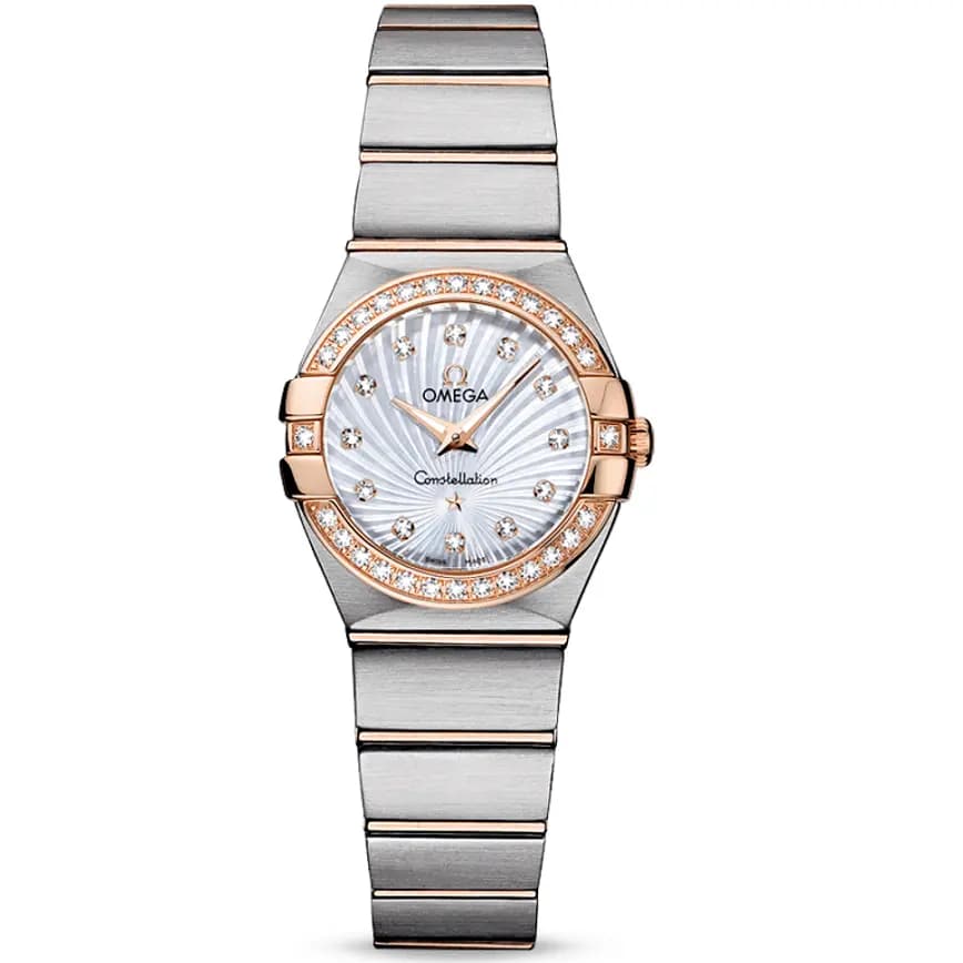 Đồng Hồ Omega Constellation Diamond 'Rose Gold' 123-25-24-60-55-002 Đồng Hồ Omega Constellation Diamond 'Rose Gold' 123-25-24-60-55-002