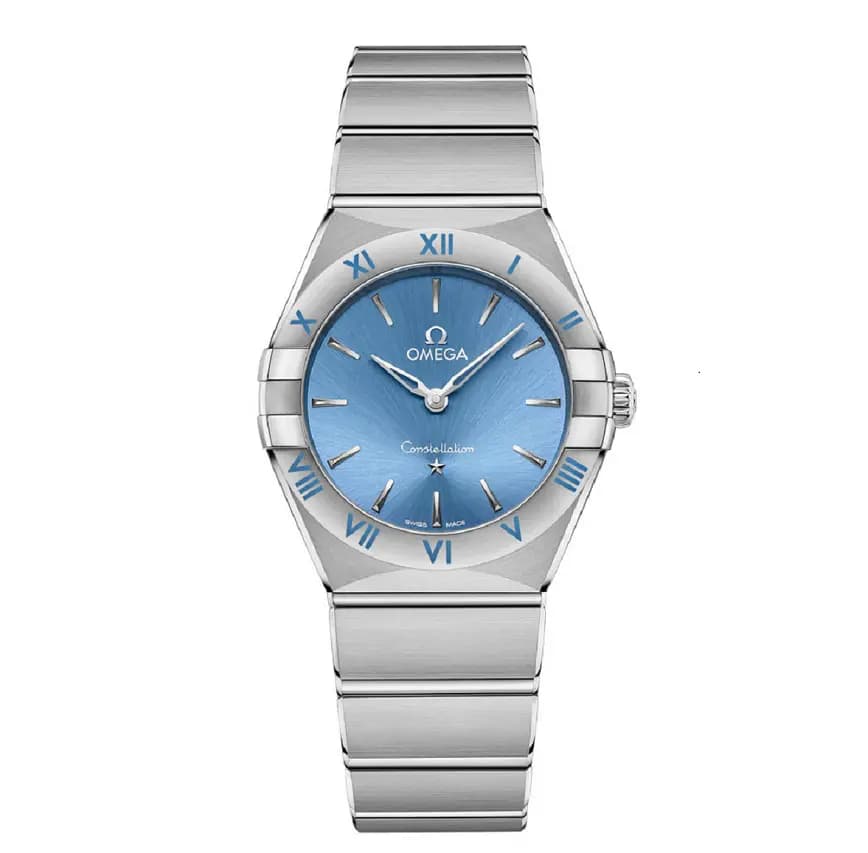 Đồng Hồ Omega Constellation Quartz Ladies 'Blue Dial' 131-10-28-60-03-001 Đồng Hồ Omega Constellation Quartz Ladies 'Blue Dial' 131-10-28-60-03-001