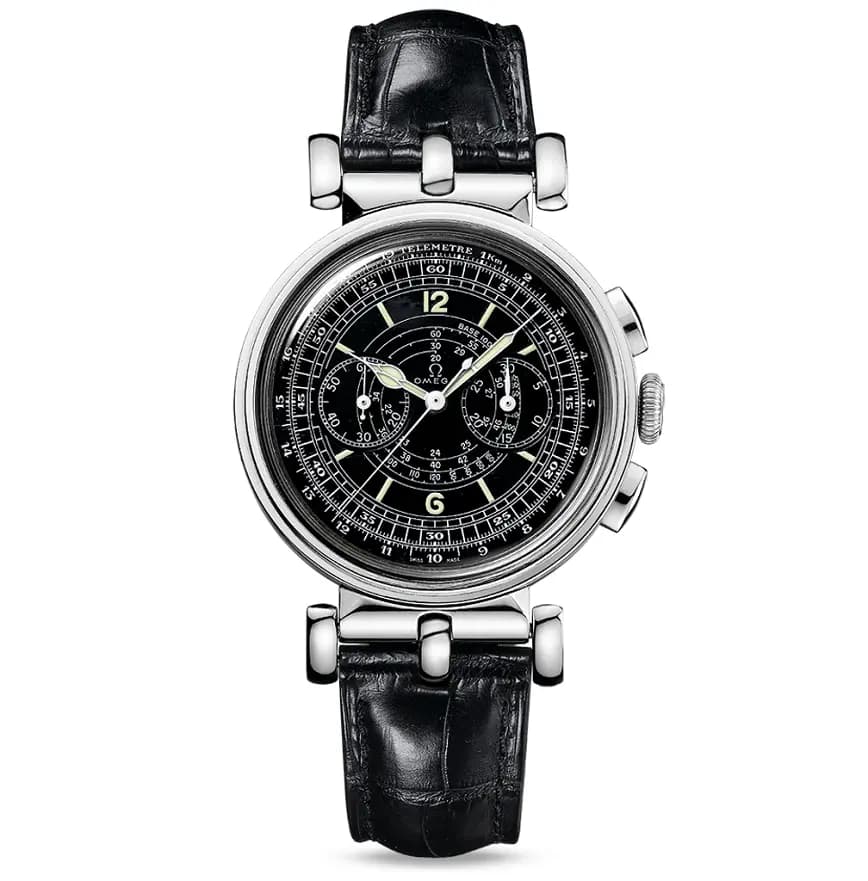 Đồng Hồ Omega Museum 'Black' 516-53-38-50-01-001 Đồng Hồ Omega Museum 'Black' 516-53-38-50-01-001