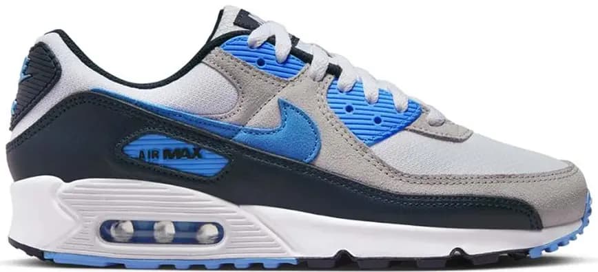 Giày Nike Air Max 90 'White University Blue' DQ4071-101 Giày Nike Air Max 90 'White University Blue' DQ4071-101