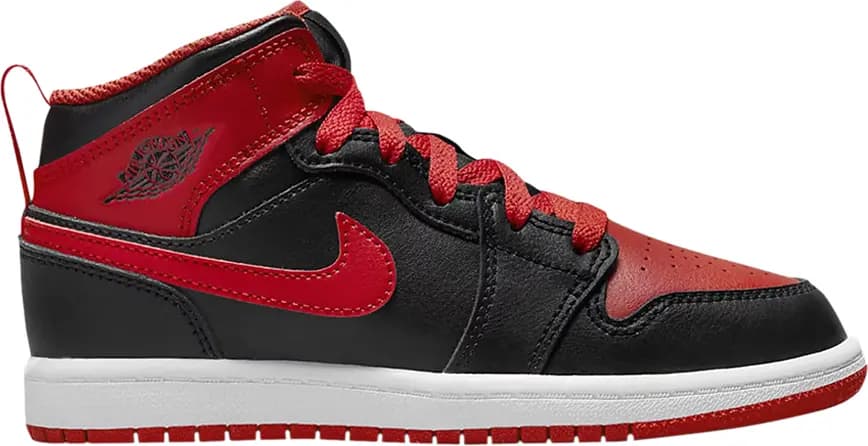 Giày Nike Air Jordan 1 Mid GS 'Alternate Bred' DQ8423-060 Giày Nike Air Jordan 1 Mid GS 'Alternate Bred' DQ8423-060