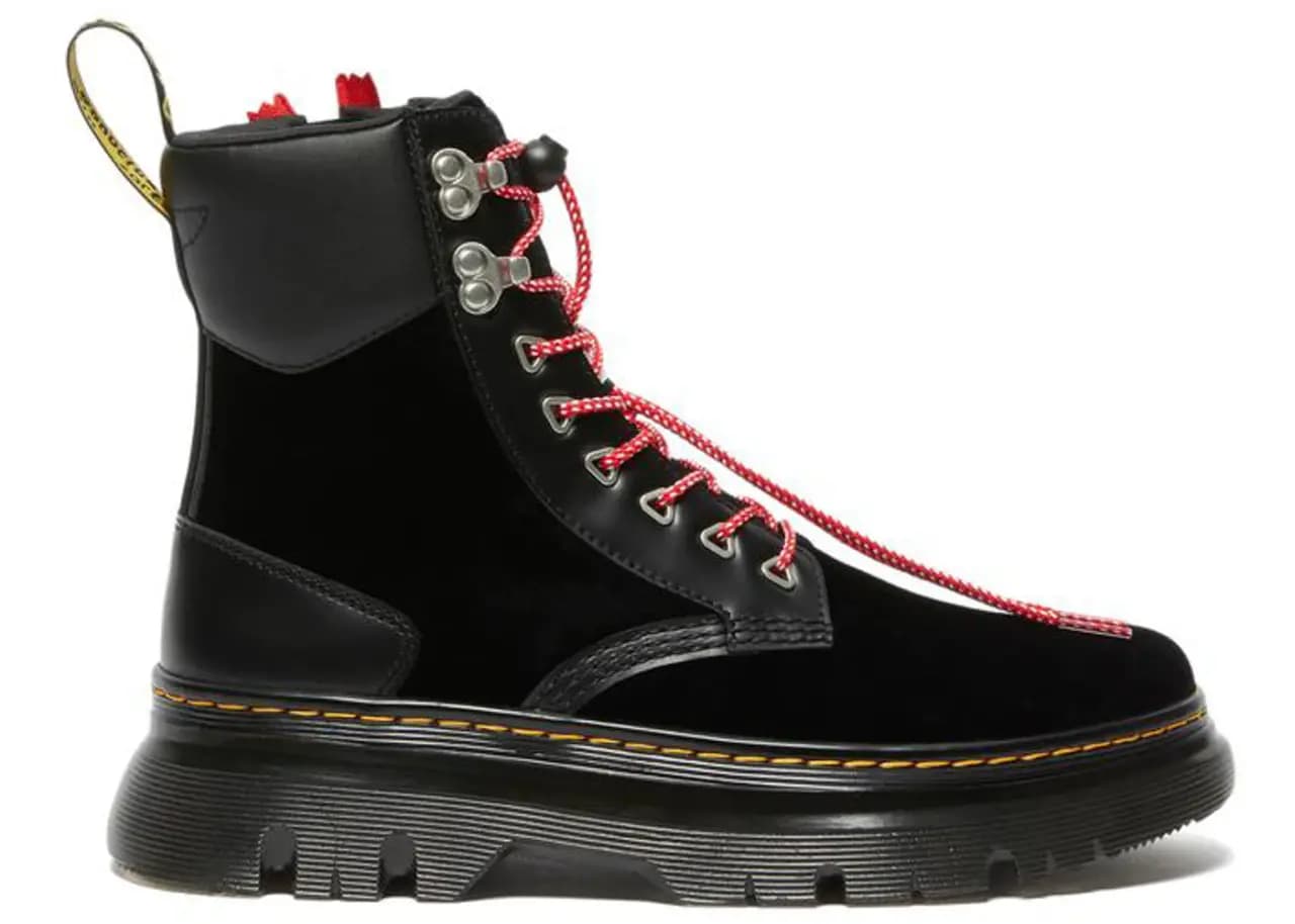 Giày Dr. Martens Tarik Zip Boot Atmos Black Velvet 27406001 Giày Dr. Martens Tarik Zip Boot Atmos Black Velvet 27406001