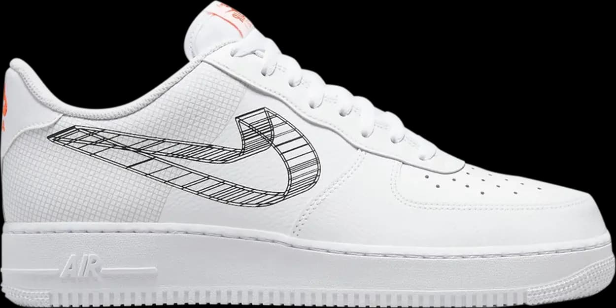 Giày Nike Air Force 1 '07 '3D Swoosh' DR0149-100 Giày Nike Air Force 1 '07 '3D Swoosh' DR0149-100
