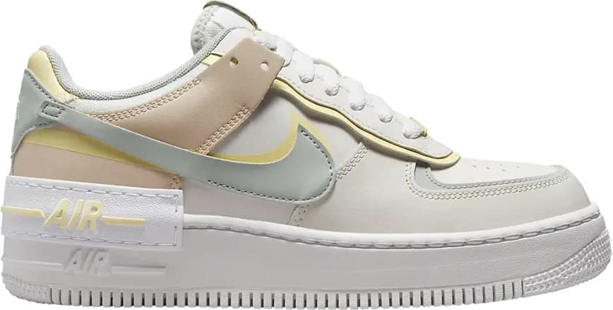 Giày Nike Air Force 1 Shadow 'Pearl White Citron Tint' DR7883-101 Giày Nike Air Force 1 Shadow 'Pearl White Citron Tint' DR7883-101