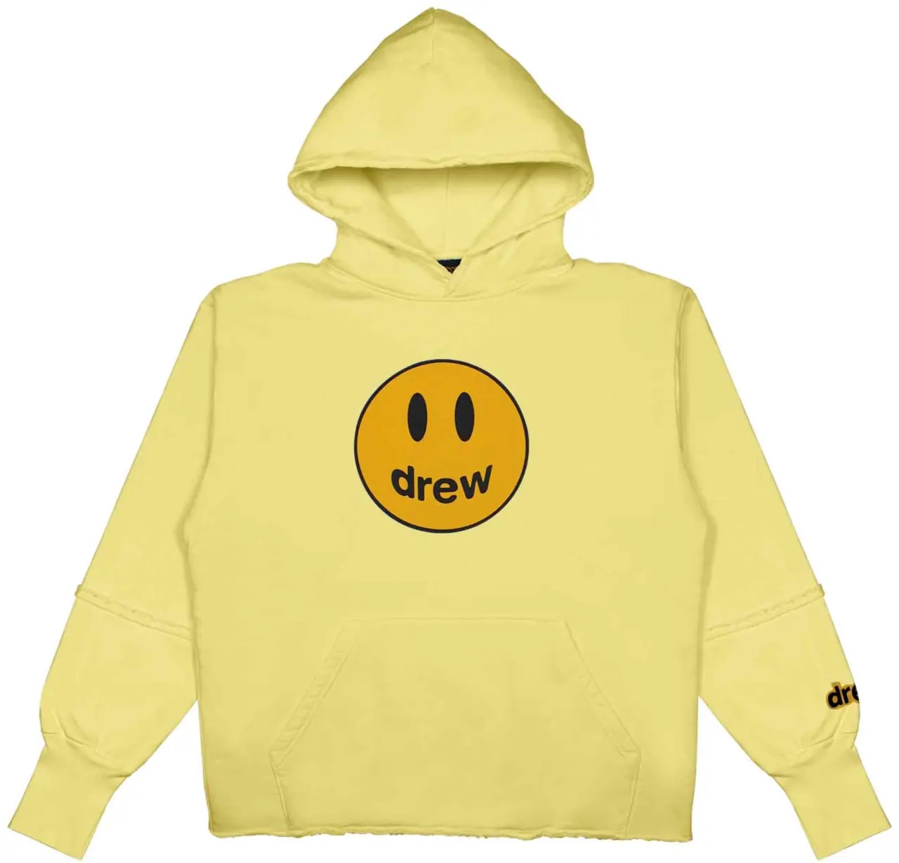 Áo Drew House Deconstructed Mascot Hoodie Light Yellow — kich-thuoc: lien-he-order Áo Drew House Deconstructed Mascot Hoodie Light Yellow — kich-thuoc: lien-he-order