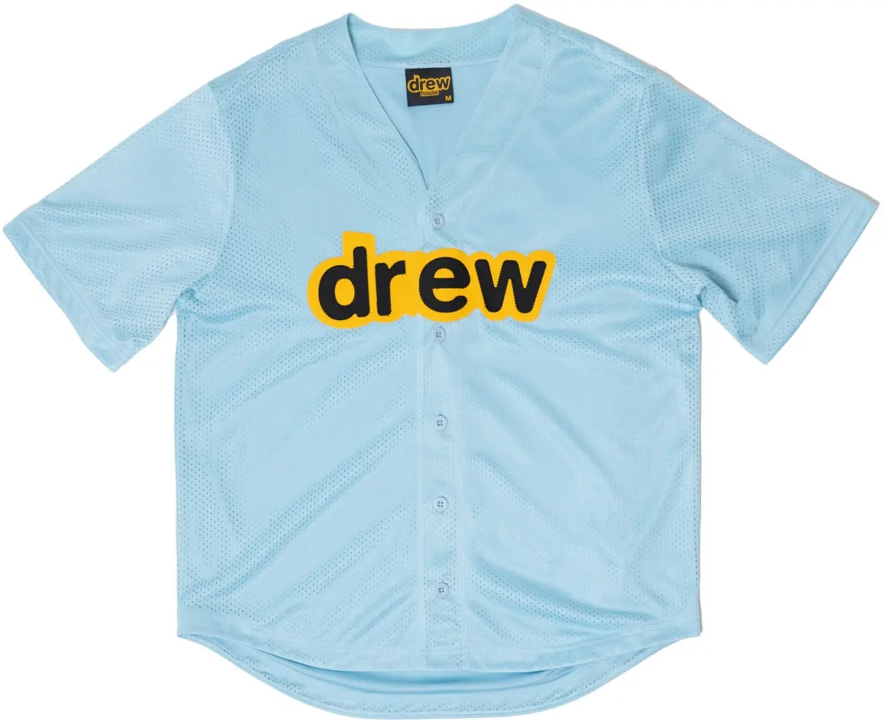 Áo Drew House Mesh Secret Baseball Jersey Sea Blue — kich-thuoc: lien-he-order Áo Drew House Mesh Secret Baseball Jersey Sea Blue — kich-thuoc: lien-he-order