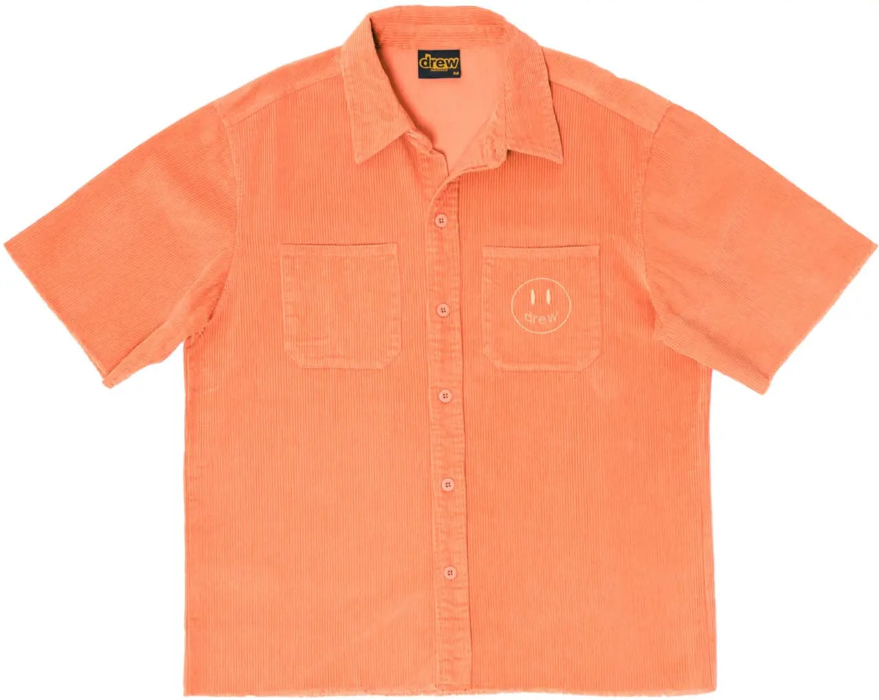 Áo Drew House SS Corduroy Shirt Peach — kich-thuoc: lien-he-order Áo Drew House SS Corduroy Shirt Peach — kich-thuoc: lien-he-order