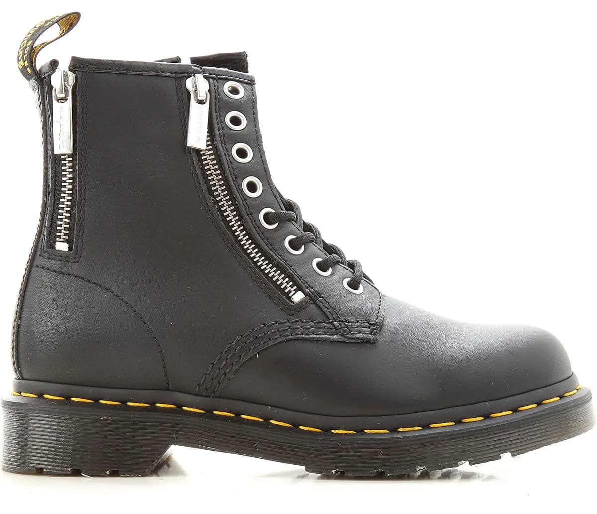 Giày Dr. Martens 1460 Zip Nappa Amphibious Black 26103001 Giày Dr. Martens 1460 Zip Nappa Amphibious Black 26103001