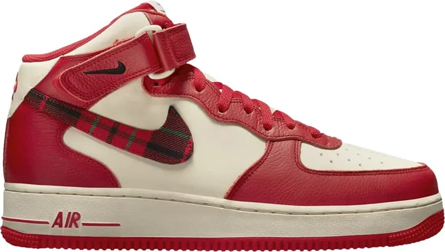 Giày Nike Air Force 1 Mid '07 LX 'Red Plaid' DV0792-101 Giày Nike Air Force 1 Mid '07 LX 'Red Plaid' DV0792-101