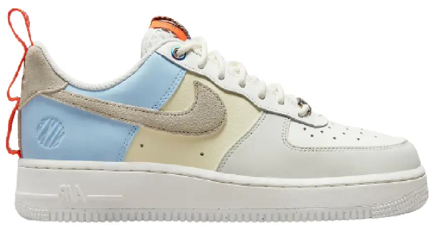 Giày Nike Air Force 1 Cartoon 'White Sail And Lime' DX6042-111 Giày Nike Air Force 1 Cartoon 'White Sail And Lime' DX6042-111