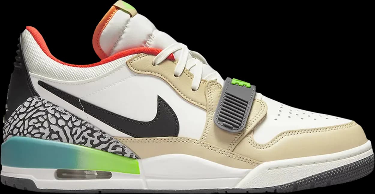 Giày Nike Air Jordan Legacy 312 Low 'White And Orange Green' DZ2762-101 Giày Nike Air Jordan Legacy 312 Low 'White And Orange Green' DZ2762-101