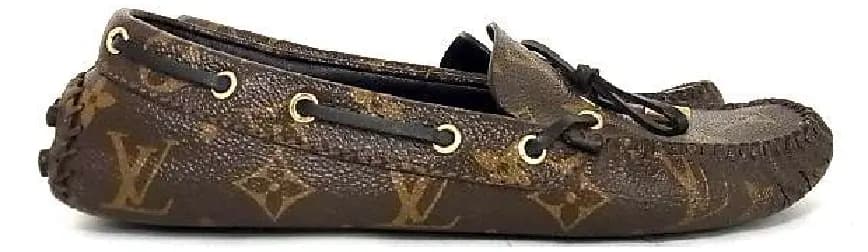 Giày Louis Vuitton Gloria Flat Loafer 'Brown' 1A3QNY Giày Louis Vuitton Gloria Flat Loafer 'Brown' 1A3QNY