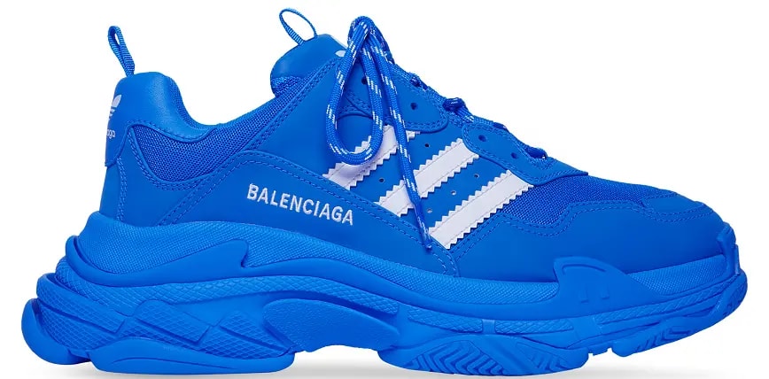 Giày Balenciaga x Adidas Triple S 'Blue' 712821-W2ZB2-4090 — kich-thuoc: 39 Giày Balenciaga x Adidas Triple S 'Blue' 712821-W2ZB2-4090 — kich-thuoc: 39