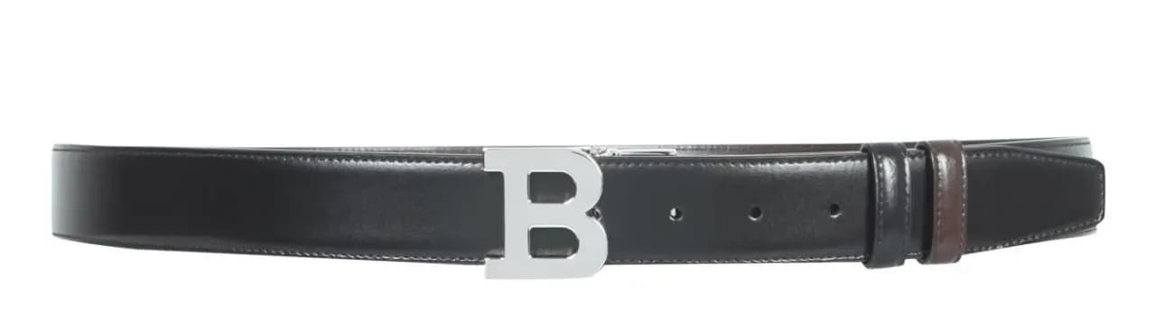 Thắt Lưng Bally FW21 Belt With Buckle B BBUCKLE35MT20BLACKBONE 12538294 Thắt Lưng Bally FW21 Belt With Buckle B BBUCKLE35MT20BLACKBONE 12538294