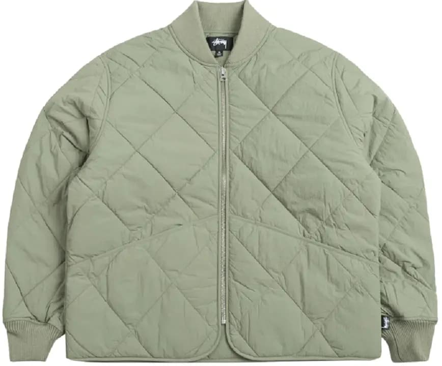 Áo Stussy Dice Quilted Liner Jacket 'Olive' Áo Stussy Dice Quilted Liner Jacket 'Olive'
