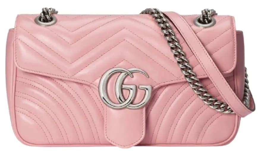 Túi Gucci GG Marmont Small Shoulder Bag Pink 443497-DTDIY-5815 Túi Gucci GG Marmont Small Shoulder Bag Pink 443497-DTDIY-5815