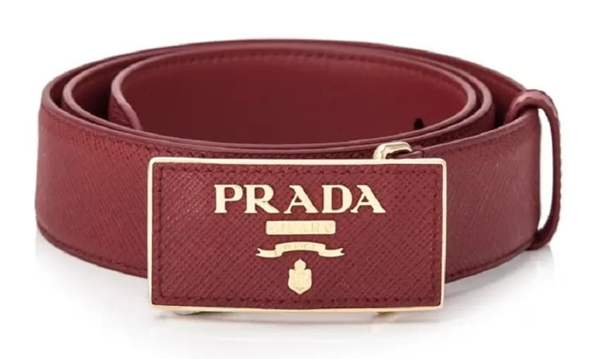 Thắt Lưng Prada Saffiano Leather Belt 1CC291-053-F068Z Thắt Lưng Prada Saffiano Leather Belt 1CC291-053-F068Z