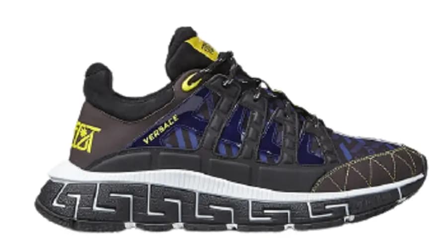 Giày Versace Trigreca Trainers 'Black Navy' DSU8094-1A01760-6N050 Giày Versace Trigreca Trainers 'Black Navy' DSU8094-1A01760-6N050