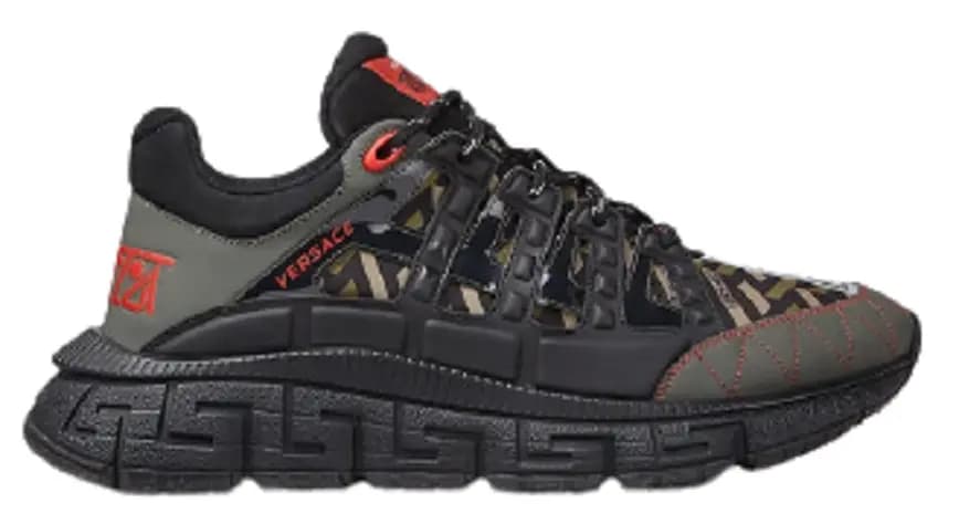 Giày Versace Trigreca Trainers 'Red Black' DSU8094-1A01760-6K260 Giày Versace Trigreca Trainers 'Red Black' DSU8094-1A01760-6K260