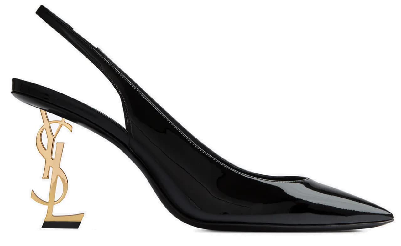 Giày Saint Laurent Opyum Slingback Pumps 6301080NPKK1000 Giày Saint Laurent Opyum Slingback Pumps 6301080NPKK1000