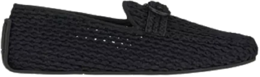Giày Salvatore Ferragamo Driver Gancini Crochet 'Black' 020672-751409 Giày Salvatore Ferragamo Driver Gancini Crochet 'Black' 020672-751409