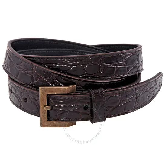 Thắt Lưng SAINT LAURENT Crocodile 634434-1ZQ0B-2053 Thắt Lưng SAINT LAURENT Crocodile 634434-1ZQ0B-2053
