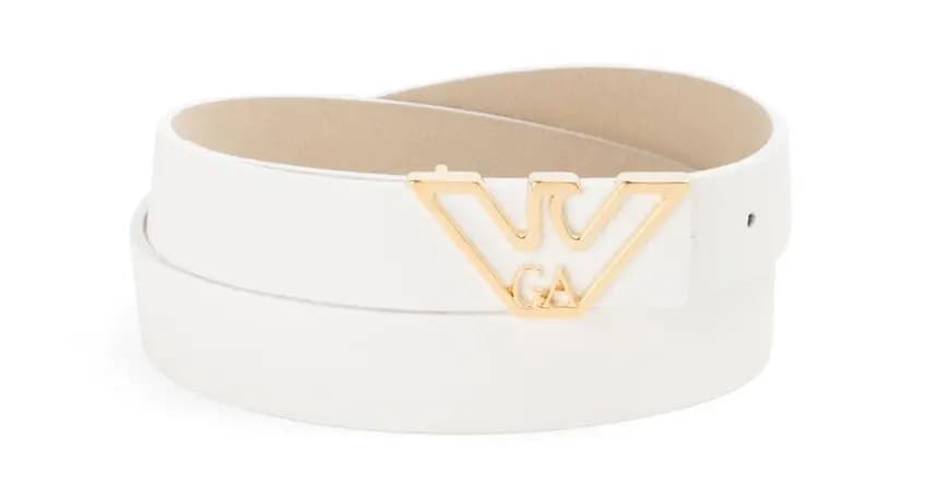 Thắt Lưng Emporio Armani Faux Leather Belt Y3I048YFW9B80012-W Thắt Lưng Emporio Armani Faux Leather Belt Y3I048YFW9B80012-W
