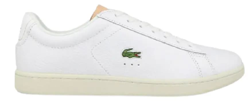 Giày Lacoste Women's Carnaby Evo Leather Lace-Up Sneakers 740SFA0011-83J Giày Lacoste Women's Carnaby Evo Leather Lace-Up Sneakers 740SFA0011-83J