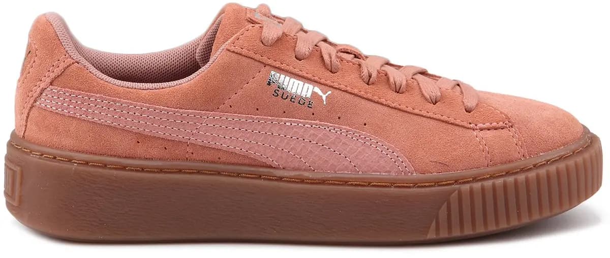 Giày Puma Suede Platform Animal Womens 'Cameo Brown' 365109-02 Giày Puma Suede Platform Animal Womens 'Cameo Brown' 365109-02