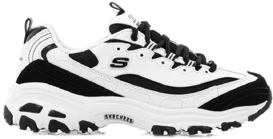 Giày Skechers D'lites-March Forward 'White Black' 13148-WBK Giày Skechers D'lites-March Forward 'White Black' 13148-WBK