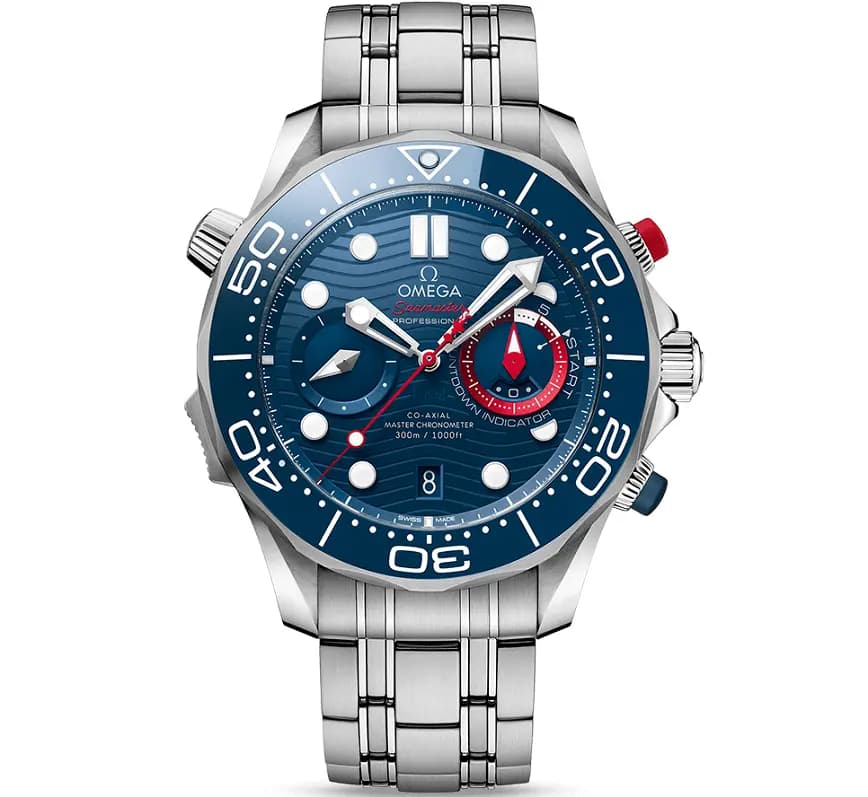 Đồng Hồ Omega Seamaster Chronograph 'Silver' 210-30-44-51-03-002 Đồng Hồ Omega Seamaster Chronograph 'Silver' 210-30-44-51-03-002