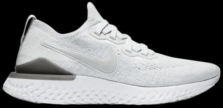 Giày Nike Epic React Flyknit 2 'Pure Platinum' BQ8928-004 Giày Nike Epic React Flyknit 2 'Pure Platinum' BQ8928-004