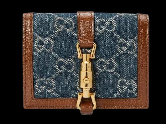Túi Gucci Jackie 1961 Card Case Wallet 645536-2KQGG-8375 Túi Gucci Jackie 1961 Card Case Wallet 645536-2KQGG-8375
