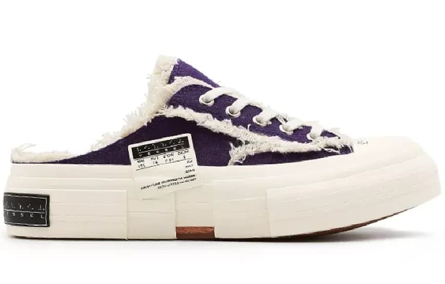 Giày xVESSEL G.O.P Slip On Purple S20X005V Giày xVESSEL G.O.P Slip On Purple S20X005V