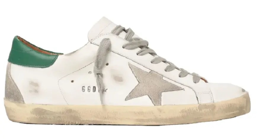 Giày Golden Goose Super Star White Green GWF00102-F002180-10802 — kich-thuoc: 36 Giày Golden Goose Super Star White Green GWF00102-F002180-10802 — kich-thuoc: 36